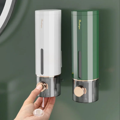Manual wall mounted soap - mounted,
