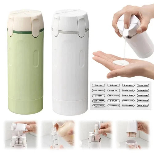 Travel bottle dispenser - 4, in