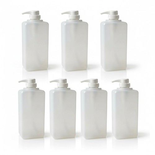 1000ml empty pump bottles - 8x,