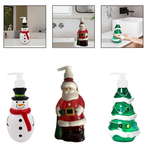Christmas soap dispenser - christmas,