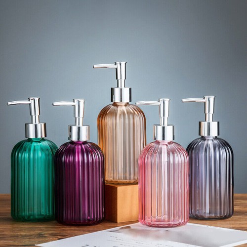 Glass hand soap dispenser - glass,
