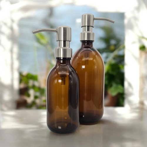 250ml 500ml amber glass bottle - 250ml,