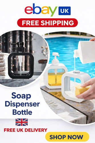 500ml soap dispenser - soap, bottle