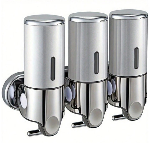 3x500ml wall mounted - wall,