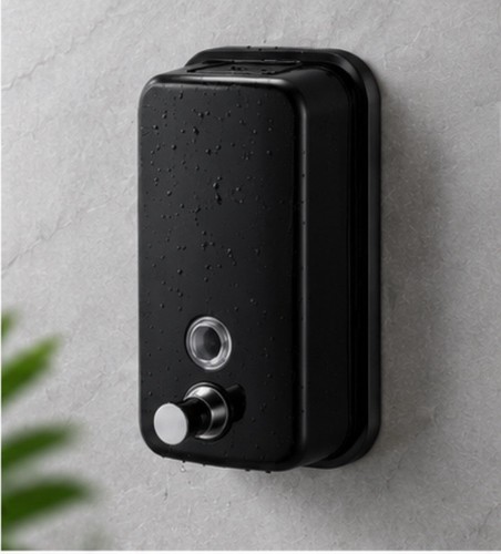 Luxury black wall mounted - mounted, soap