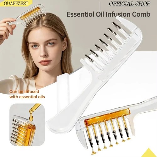 Hair oil applicator comb scalp - hair,