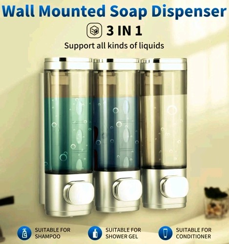 Soap shampoo dispenser - 3, pack