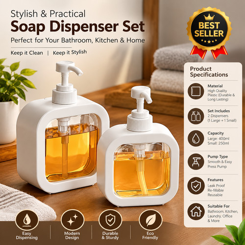 300ml soap dispenser bottle - 300ml,