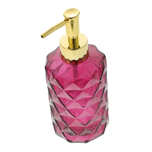 Glass soap dispenser bottle - glass,