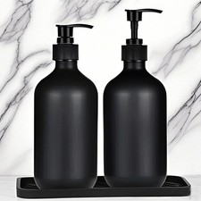 Matte Black Soap Dispenser