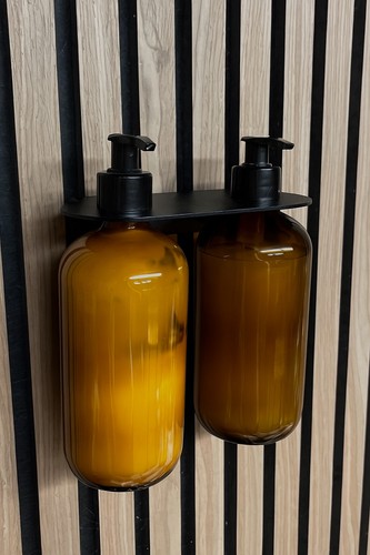 Double wall mounted soap - mounted,