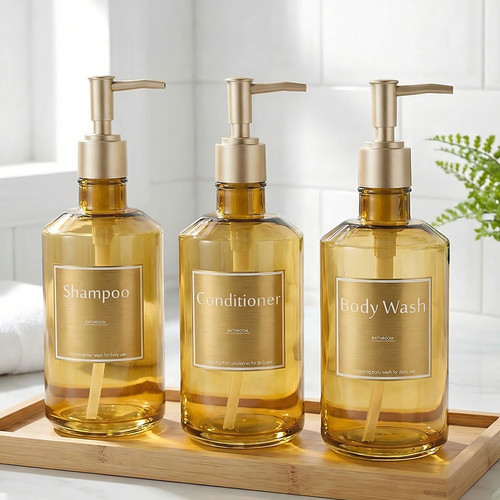3pcs gold shower soap - 3pcs,